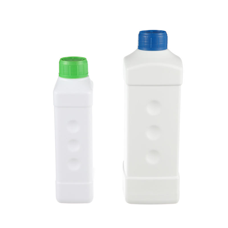 Leere Plastikflasche für flüssige Chemikalien aus HDPE